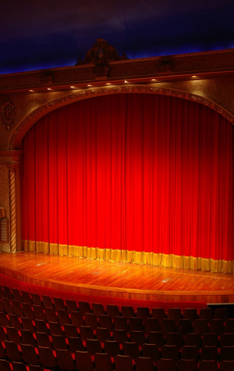 Curtain for stage decoration